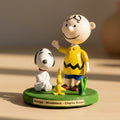 Charlie Brown, Snoopy et Woodstock en argile polymère