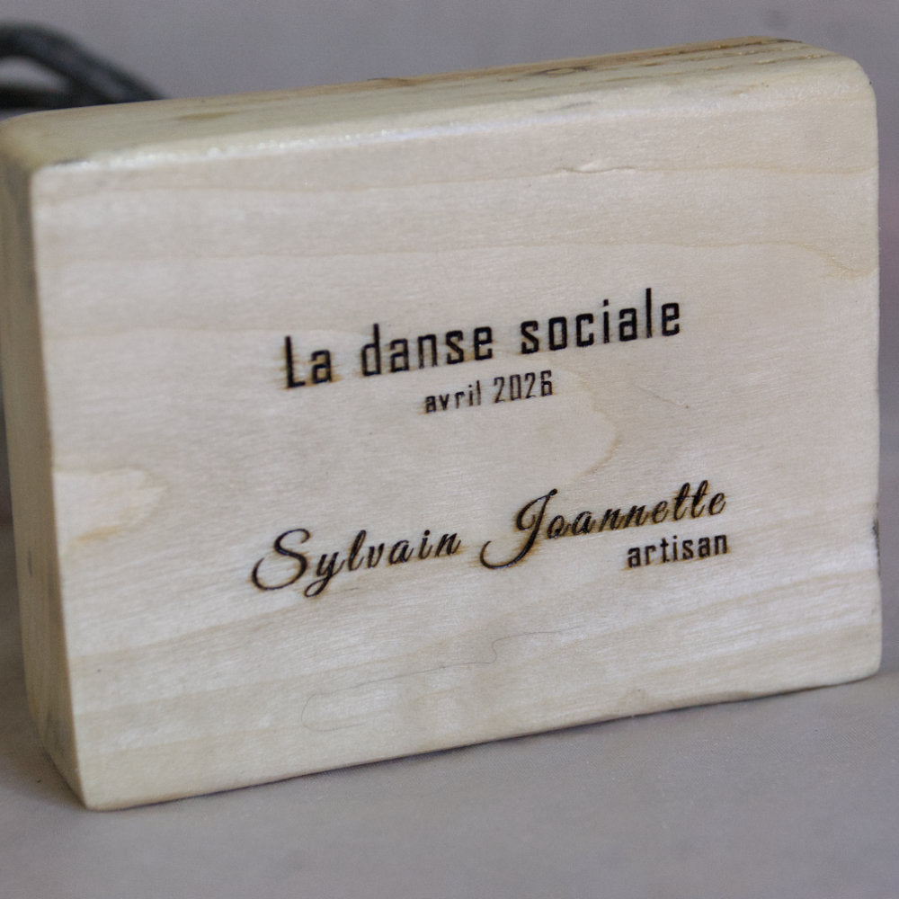 La danse sociale - Sculpture en argile polymère