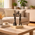 Le devoir parental – Sculpture en argile polymère