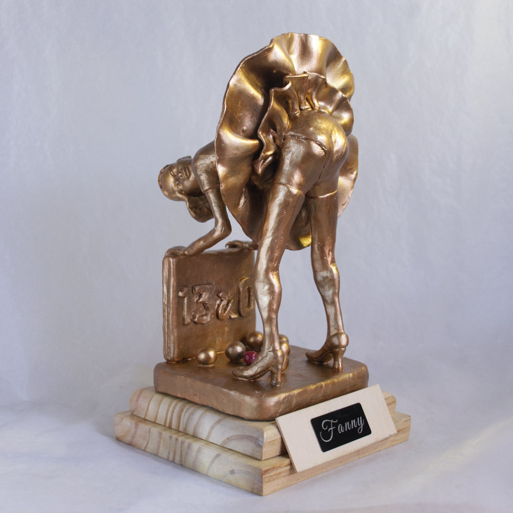 Trophée de pétanque - Faire Fanny - Commande spéciale