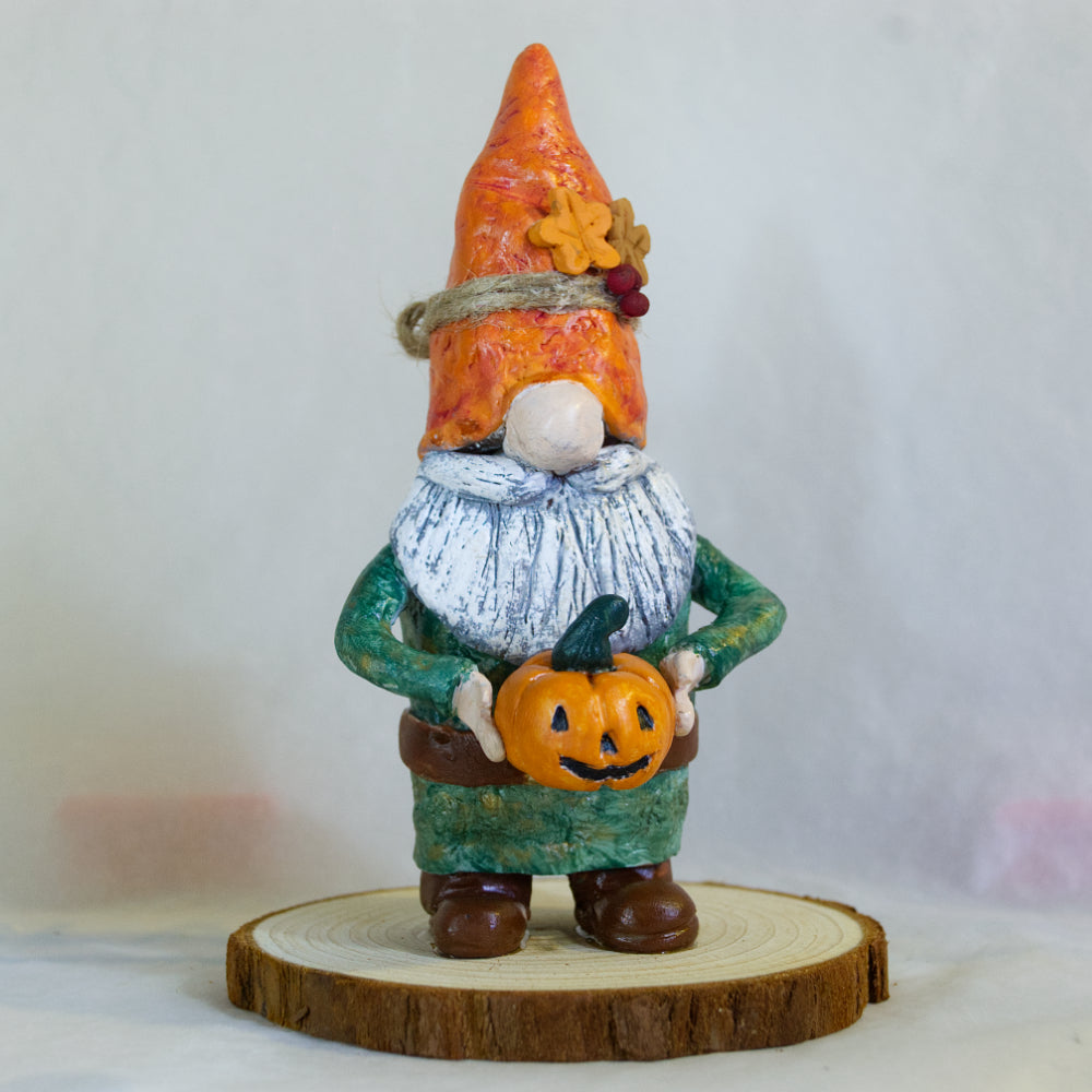 Gnome aux couleurs d'automne