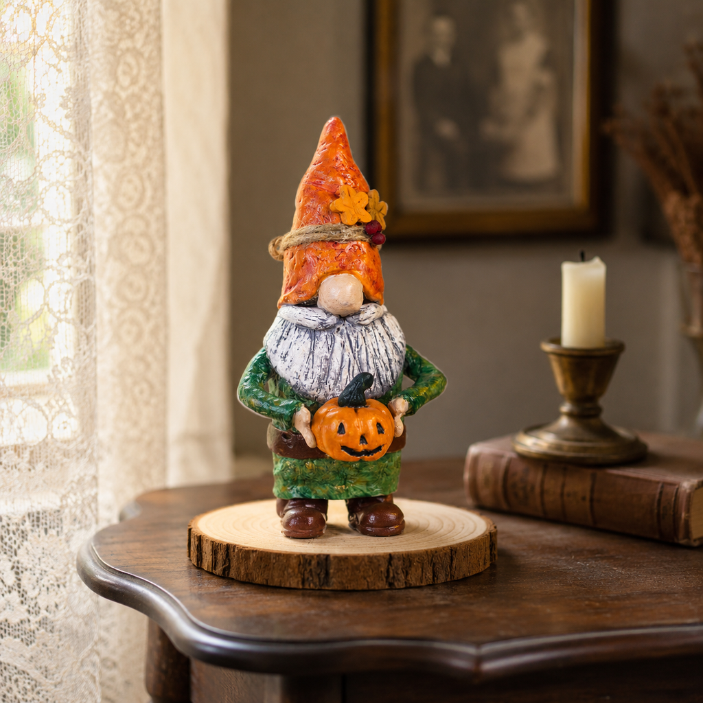Gnome aux couleurs d'automne