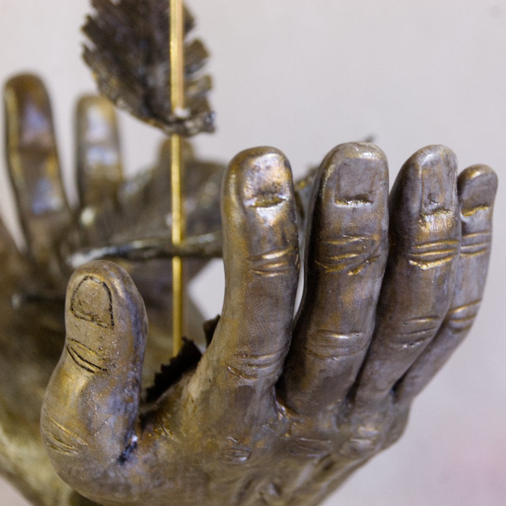 Le lâcher-prise - Sculpture en argile polymère