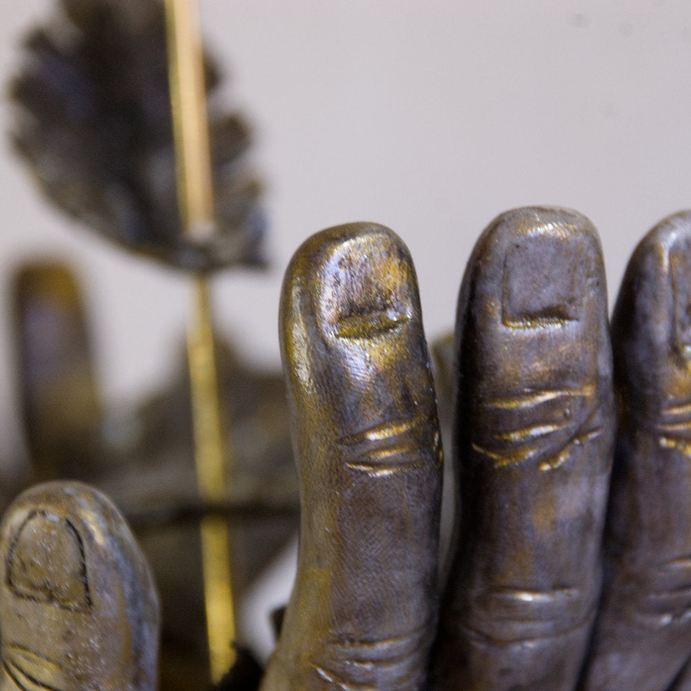 Le lâcher-prise - Sculpture en argile polymère