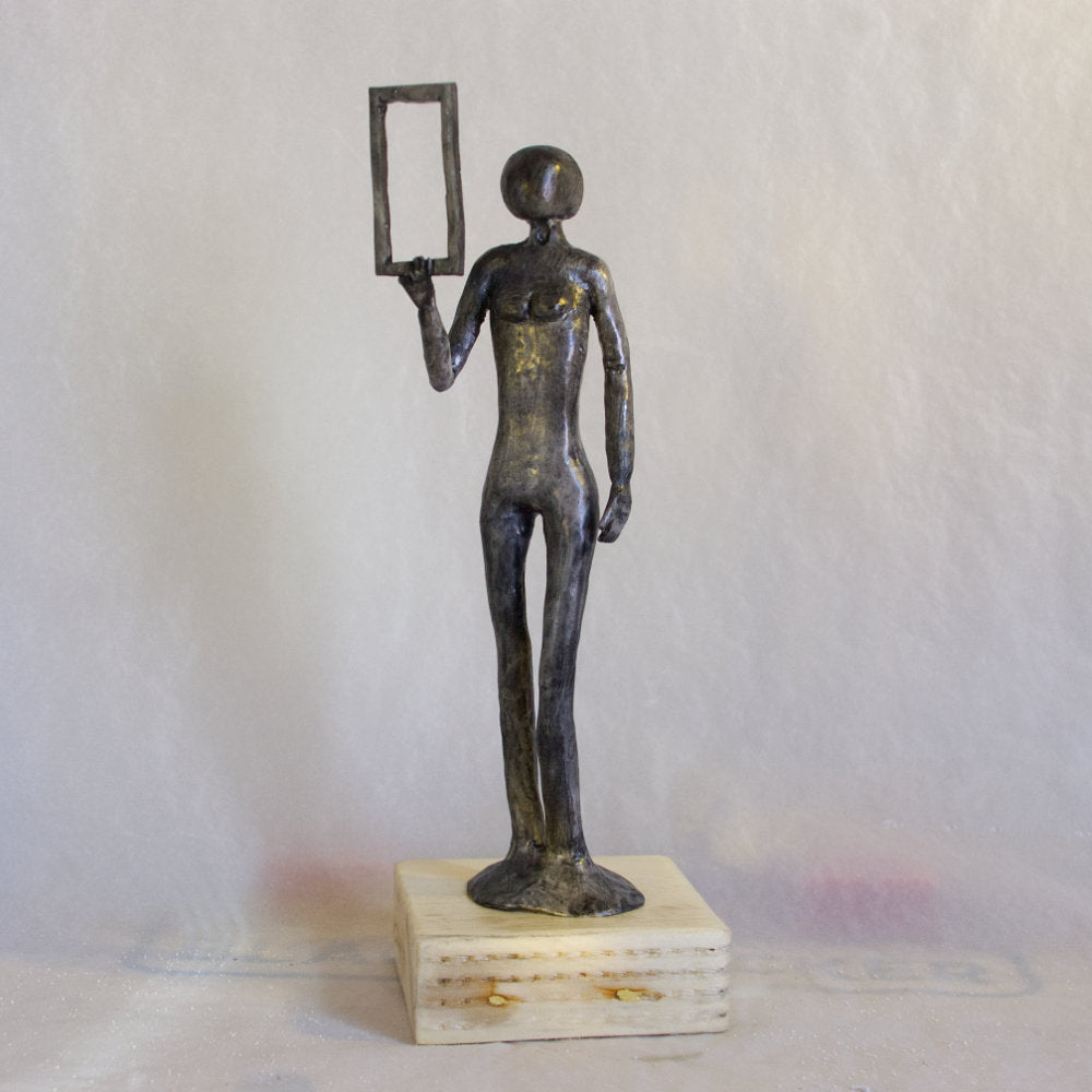 L'Horizon intérieur - Sculpture en argile polymère
