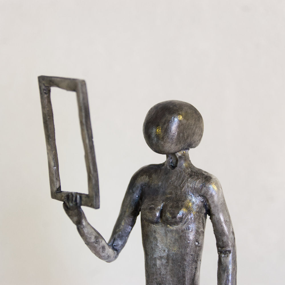 L'Horizon intérieur - Sculpture en argile polymère