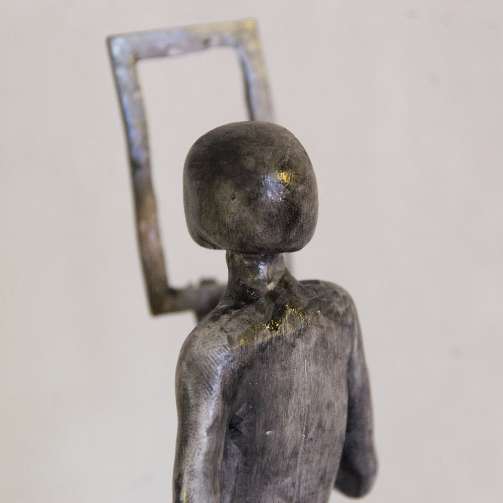 L'Horizon intérieur - Sculpture en argile polymère
