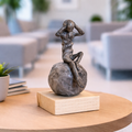 L'Anxiété — Sculpture originale en argile polymère