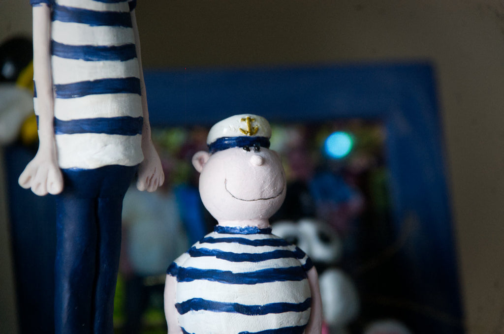 Les marins – Sculpture en argile polymère