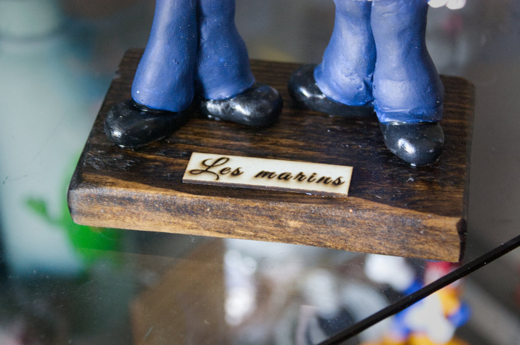 Les marins – Sculpture en argile polymère