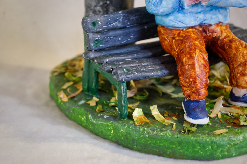 La sagesse du temps – Diorama en argile polymère