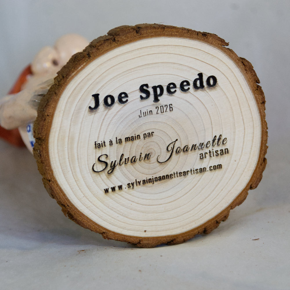 Gnome humoristique Jos Speedo