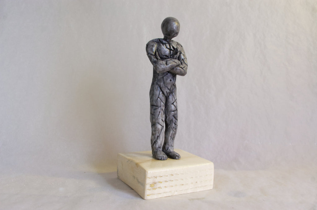 La trahison — Sculpture originale en argile polymère