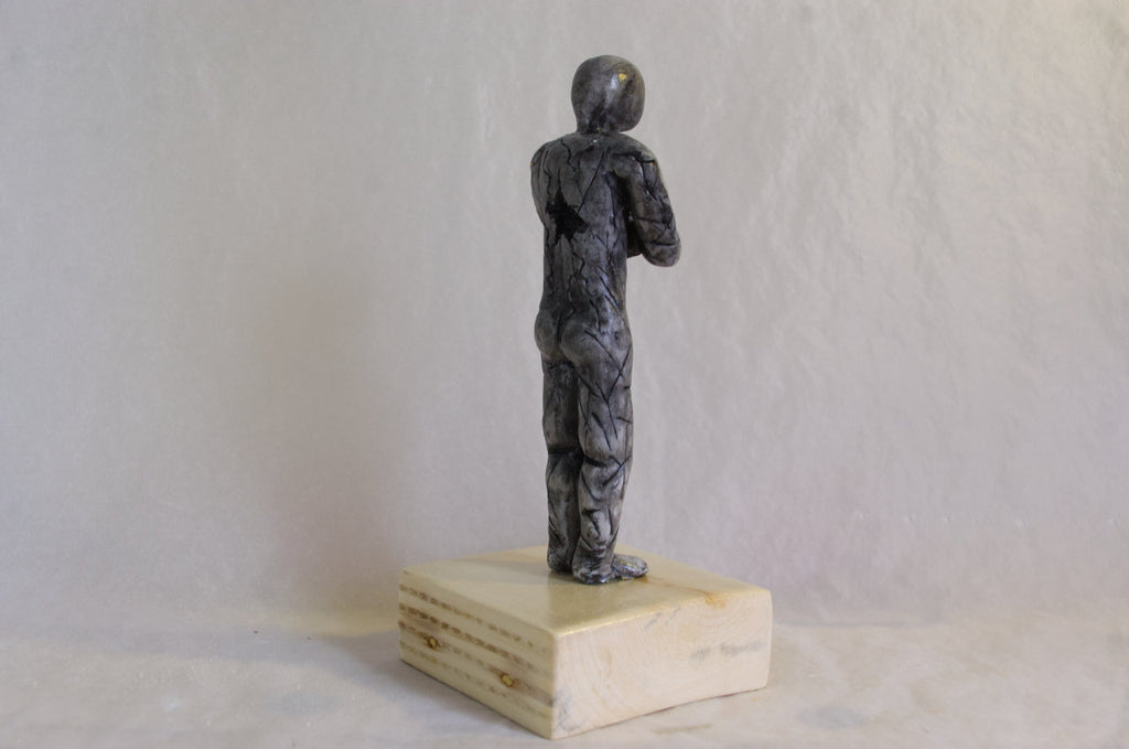 La trahison — Sculpture originale en argile polymère