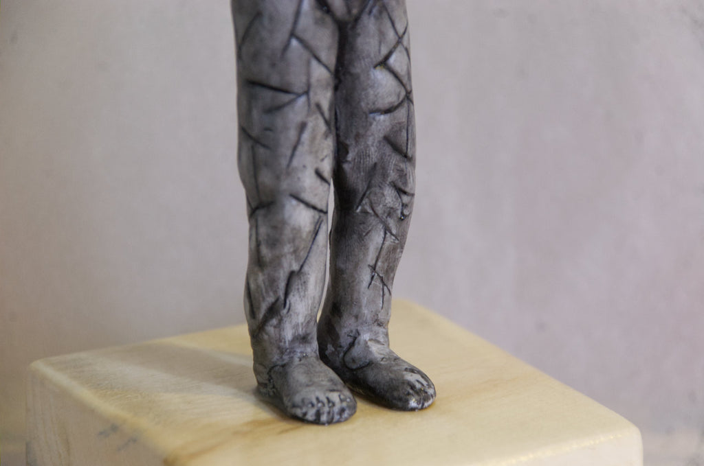 La trahison — Sculpture originale en argile polymère
