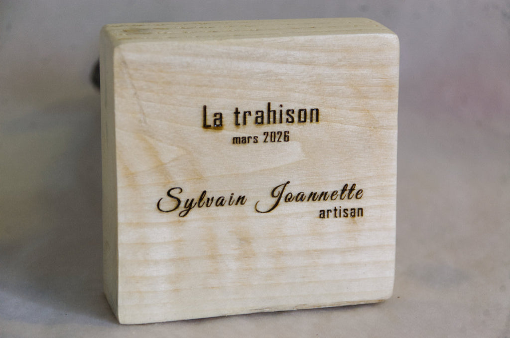 La trahison — Sculpture originale en argile polymère